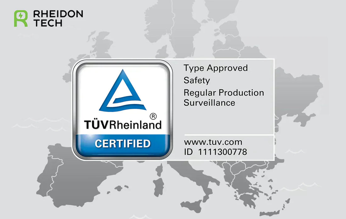 Всичко за TÜV сертификата при зарядните станции.