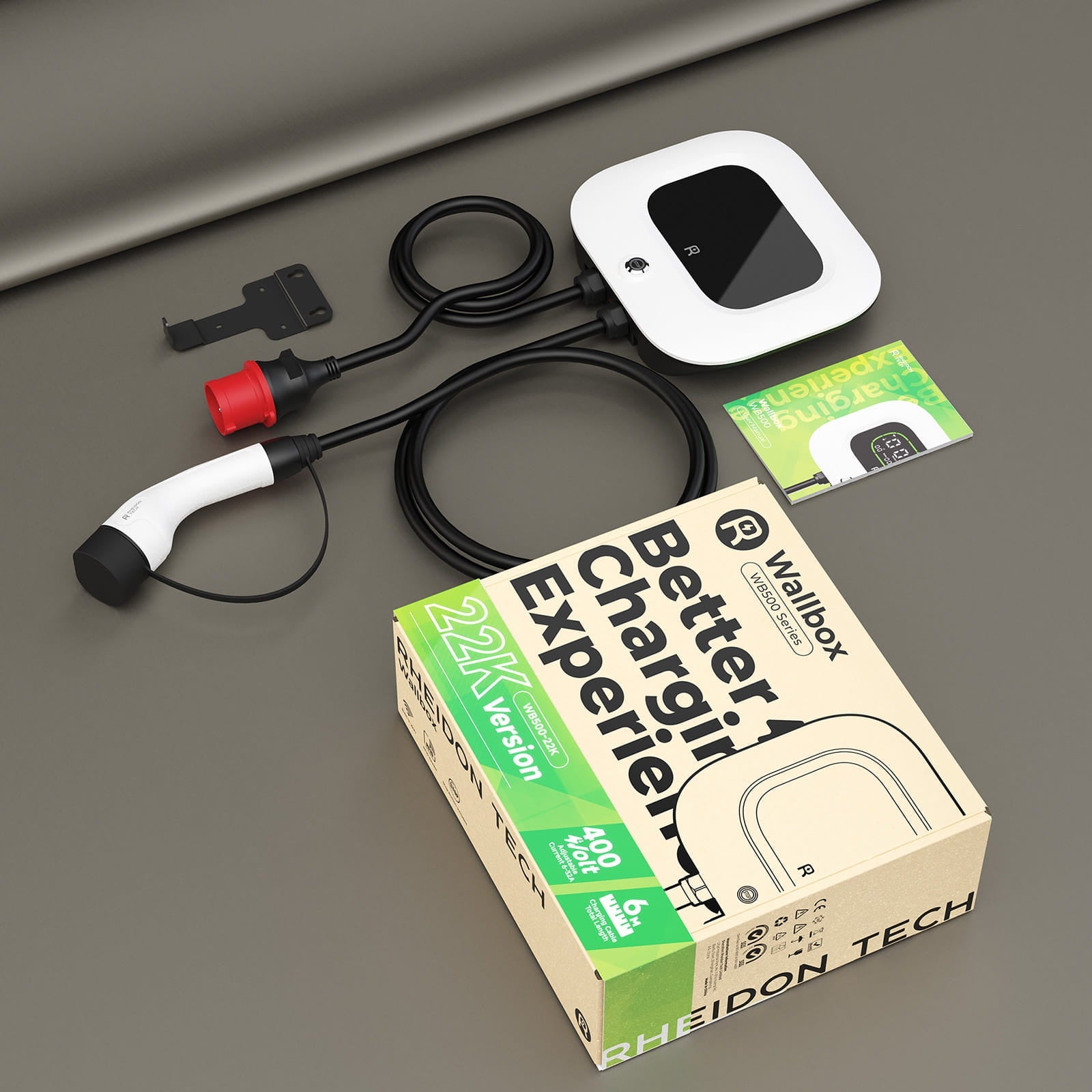 Стационарна зарядна станция RheidonTech WB500 22kW Rheidon Tech BG